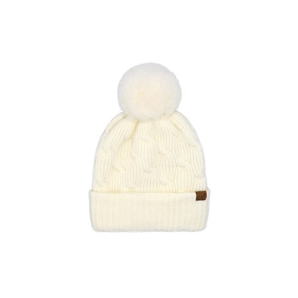 C.C Chain Link Knitted Pom Beanie NWT - Picture 8 of 8